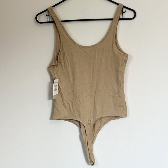 NWT BP by Nordstrom Tan Tank Thong Bodysuit - Small - Picture 6 of 6